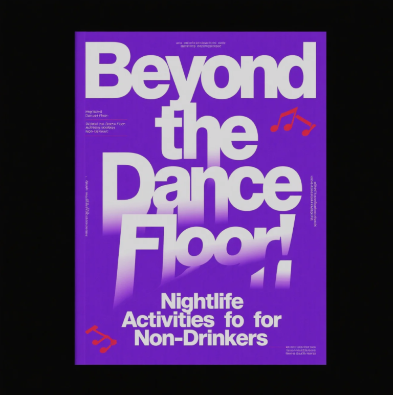 Friends enjoying nightlife activities without drinking alcohol