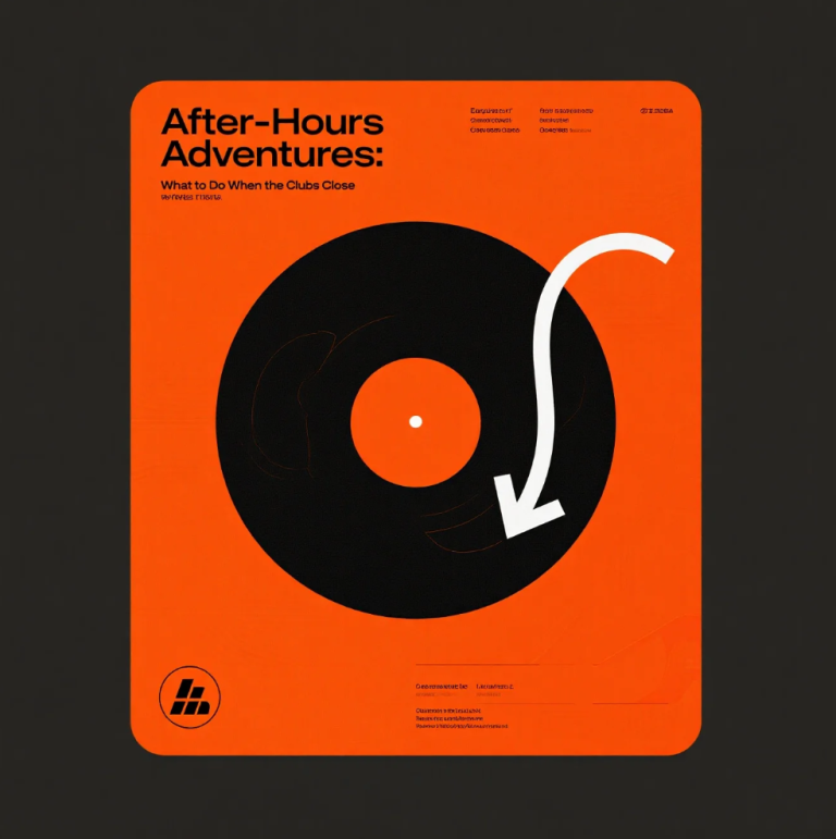 friends enjoying after-hours activities after leaving a nightclub