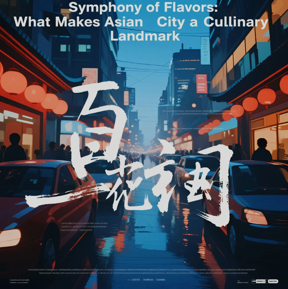 beautifully presented Asian dishes served at Asian City restaurant