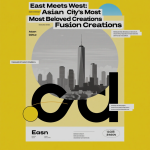 Asian fusion dishes blending Eastern and Western flavors